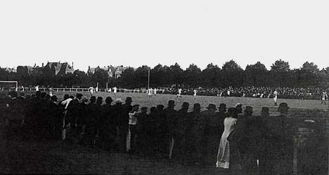 Sportplatz am Rothenbaum um 1913