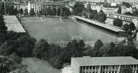 Sportplatz am Rothenbaum nach dem Umbau 1937