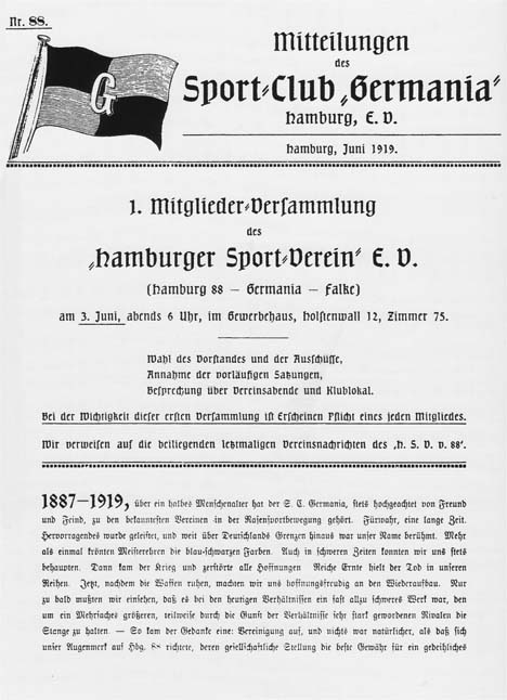 Mitteilung 1919
